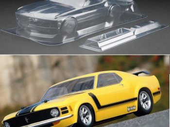 HPI 1970 FORD MUSTANG BOSS 302 CLEAR BODY (200MM) 17546